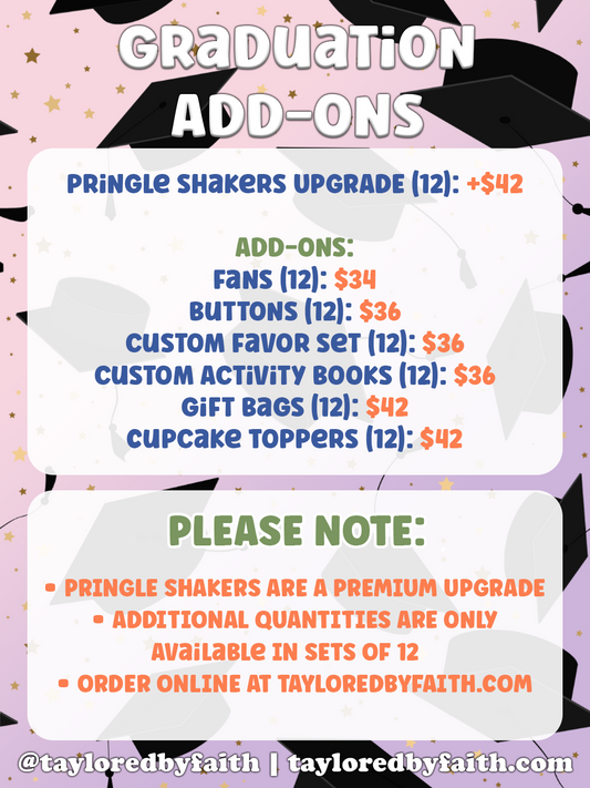 Graduation Add-Ons