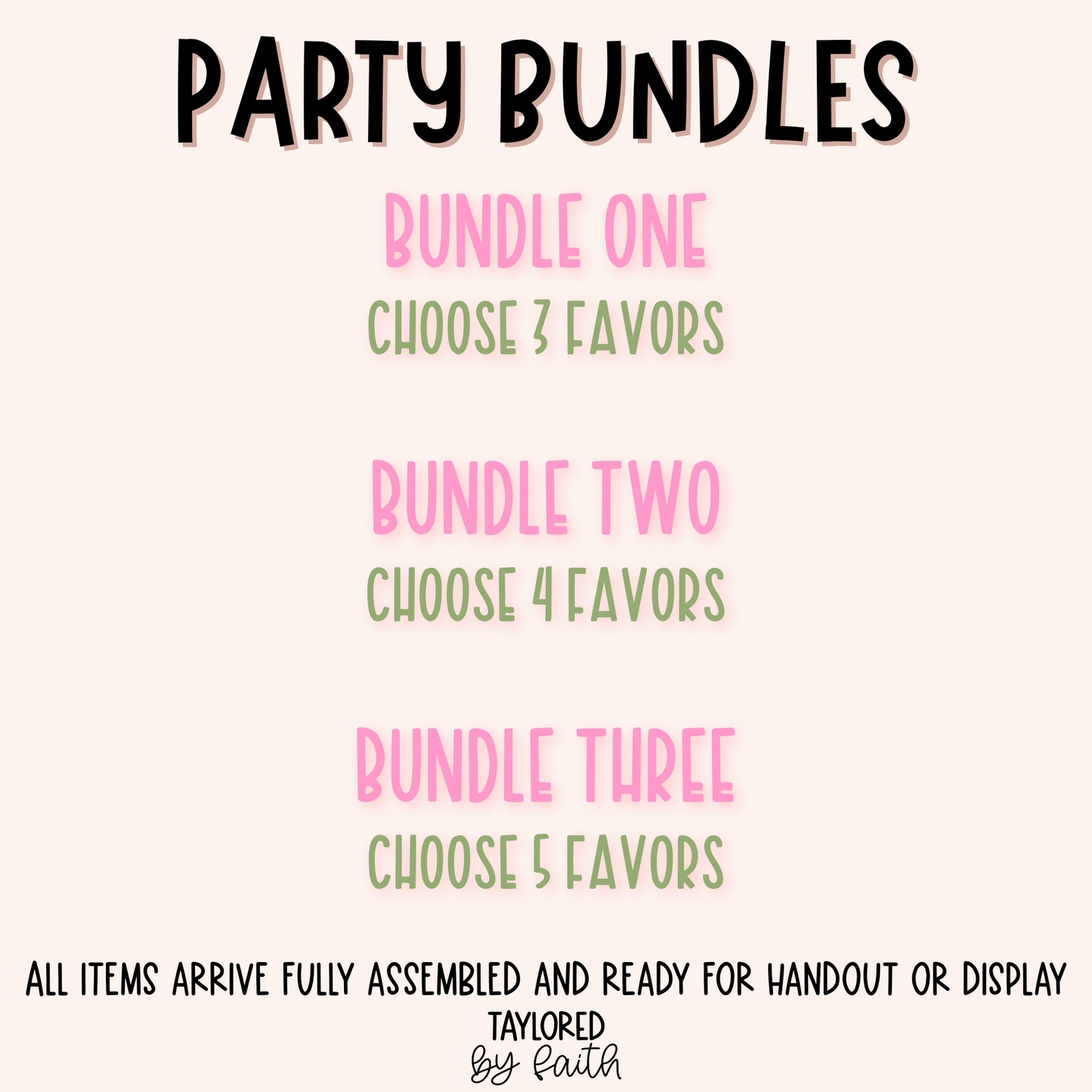 Party Bundles