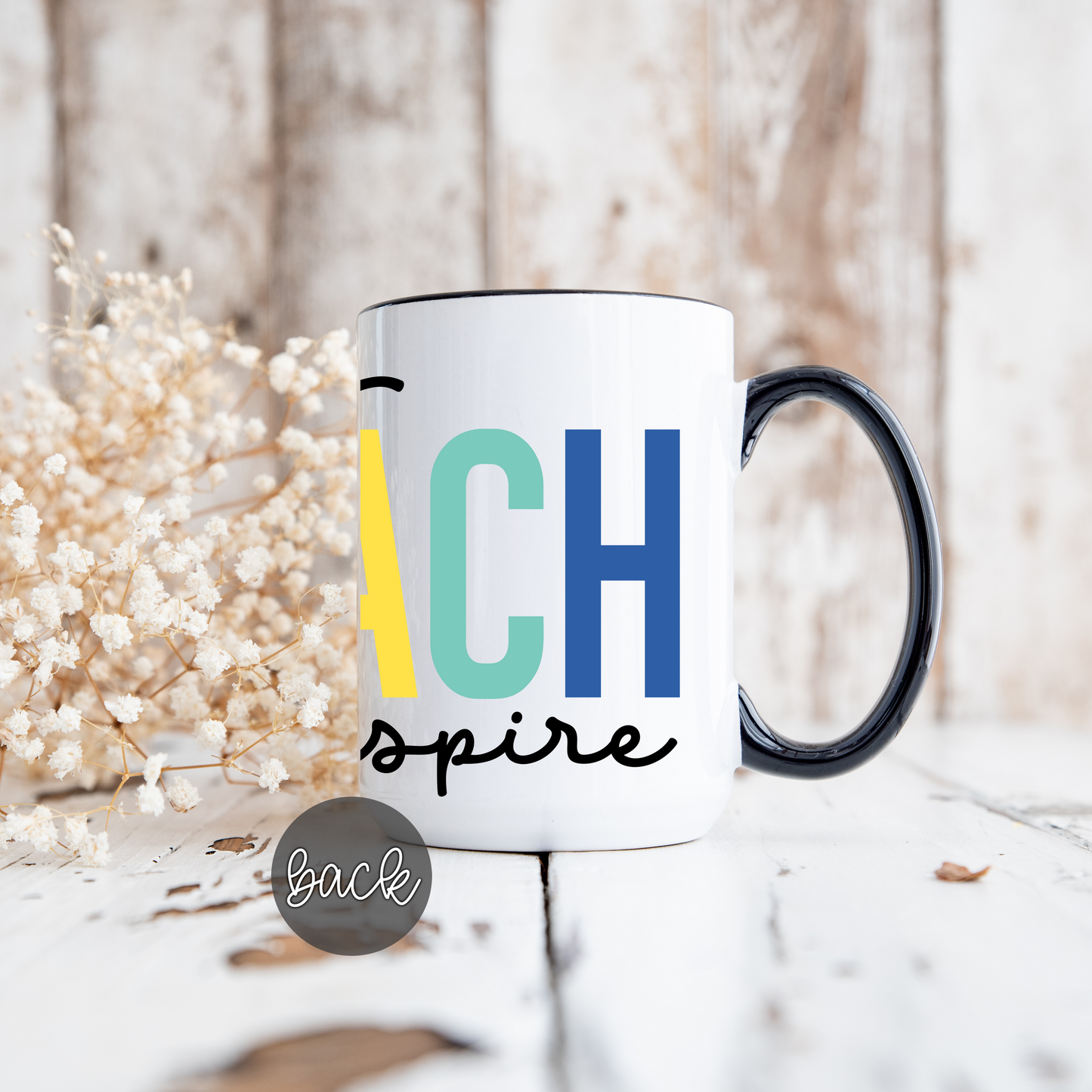 Love, Teach, Inspire Mug