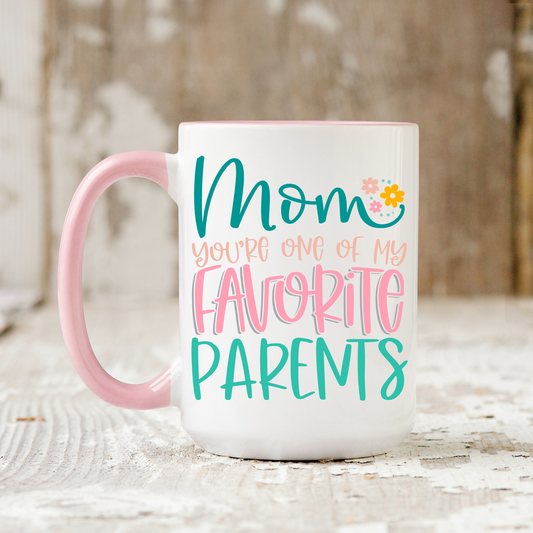Favorite Parent (Mom) Mug