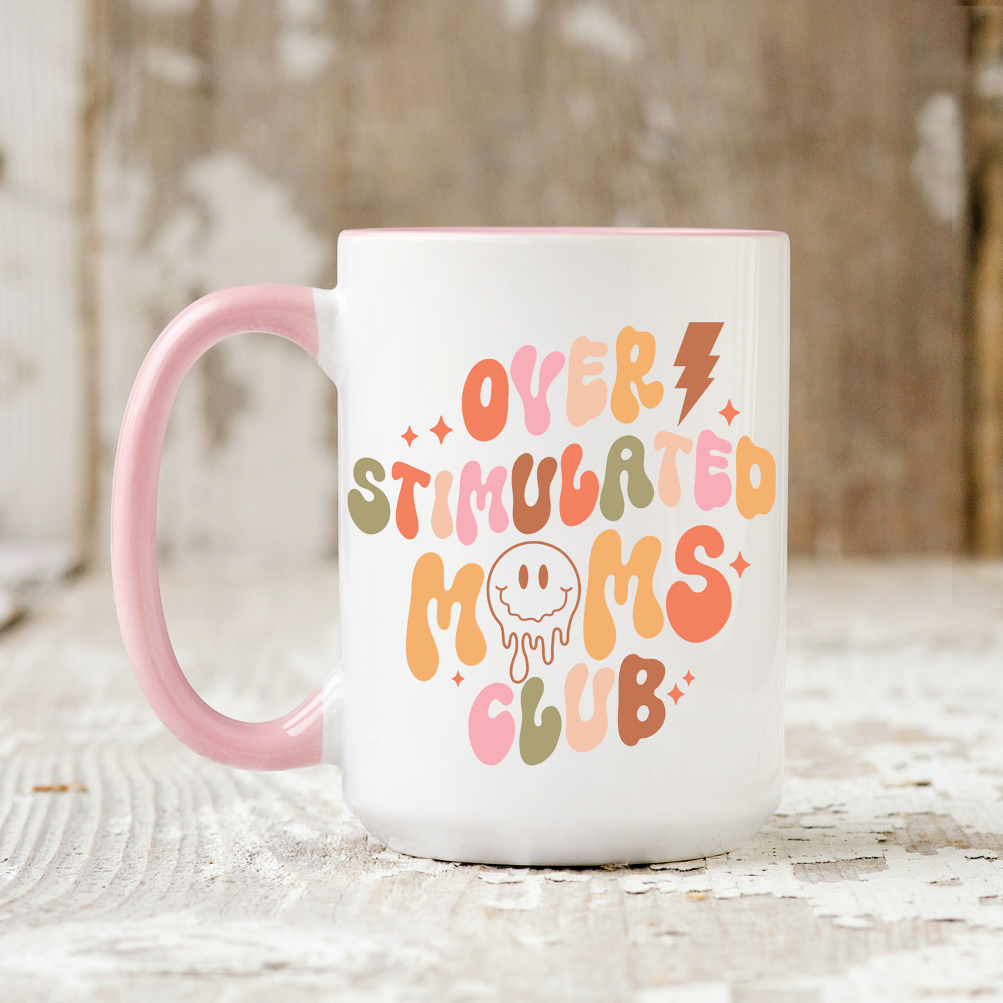 Overstimulated Mom's Club Mug