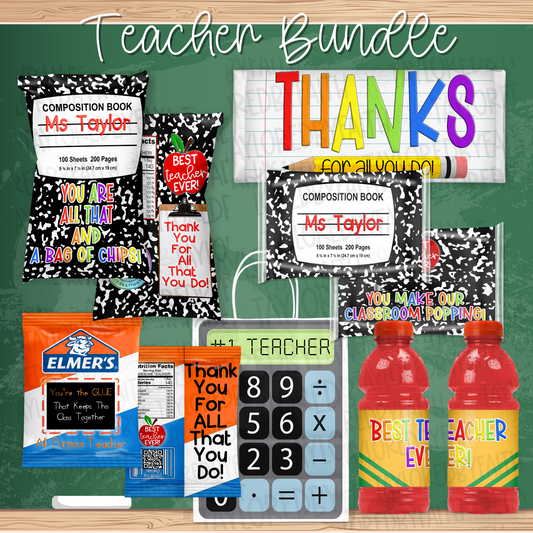 Teacher Favor Bundle