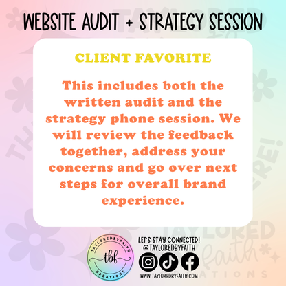 Brand and Website Consulting