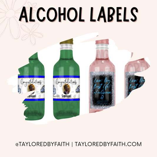 Custom Alcohol Labels