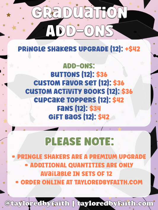 Graduation Add-Ons