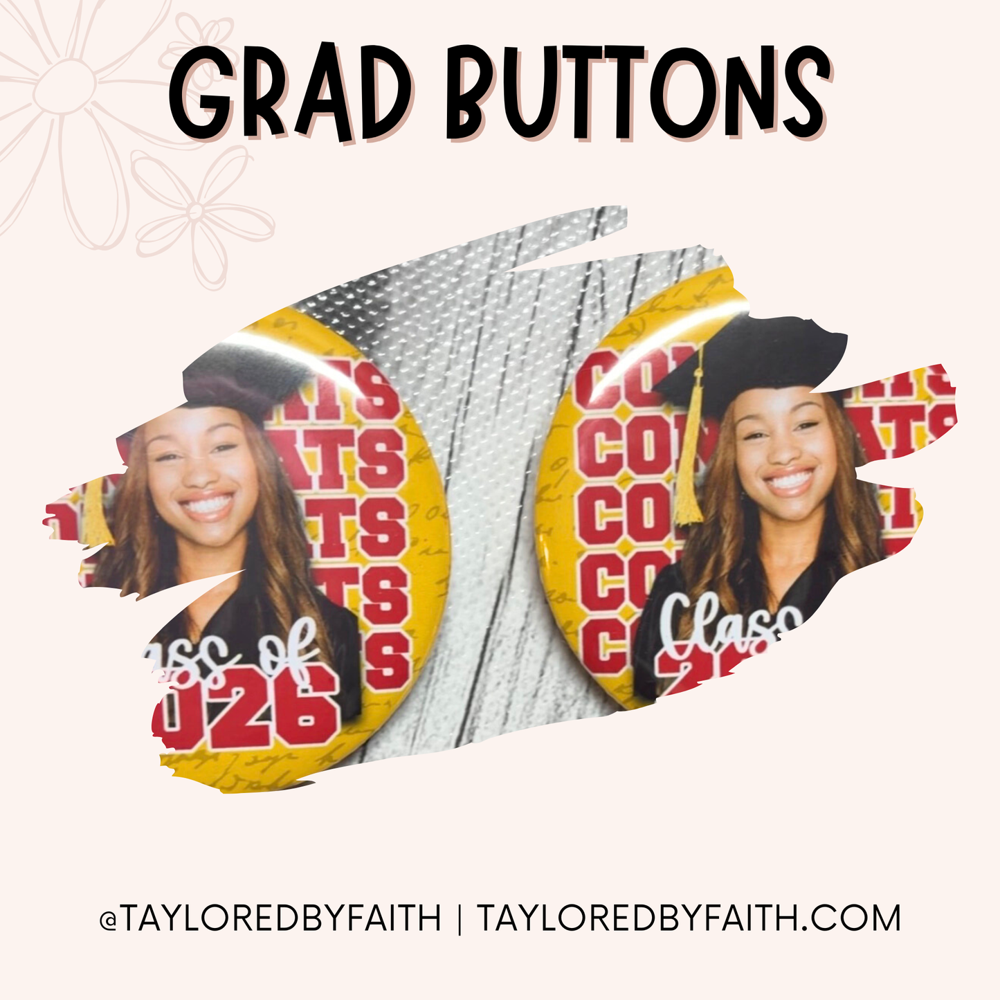 Graduation Buttons