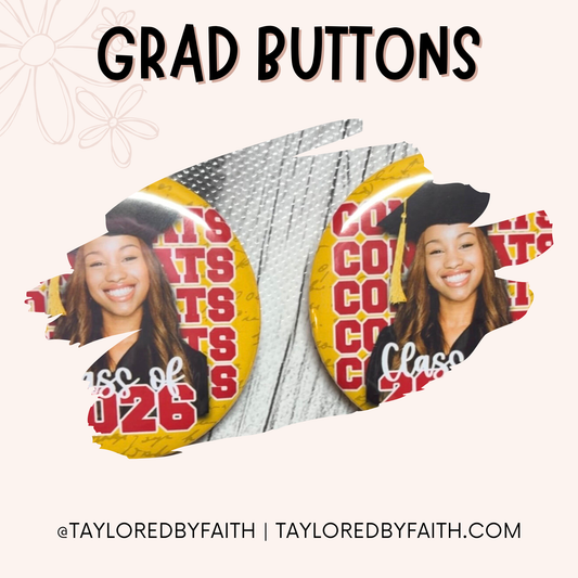 Graduation Buttons
