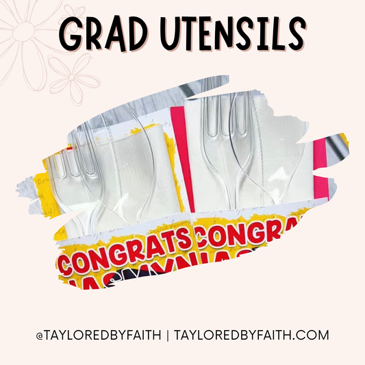 Graduation Utensil Holder