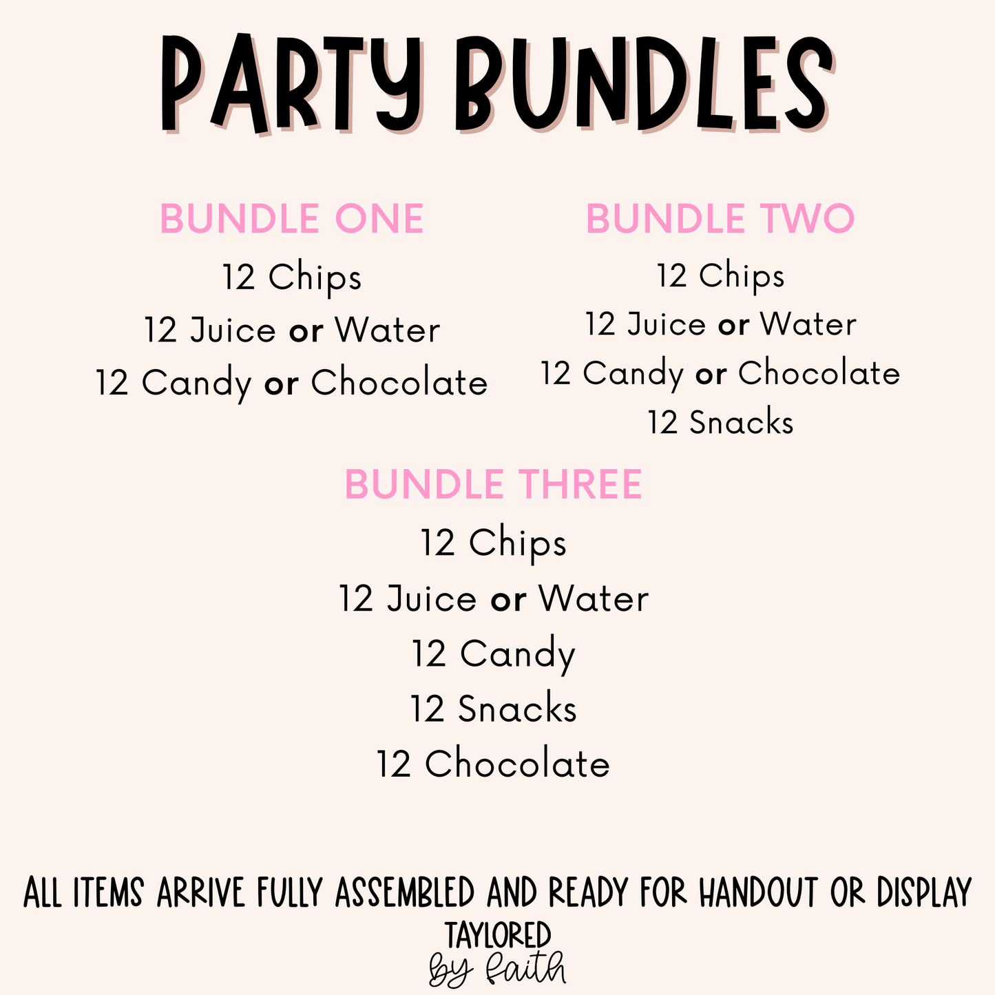 Party Bundles