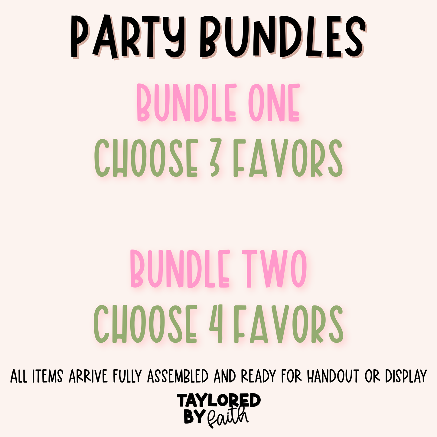 Party Bundles