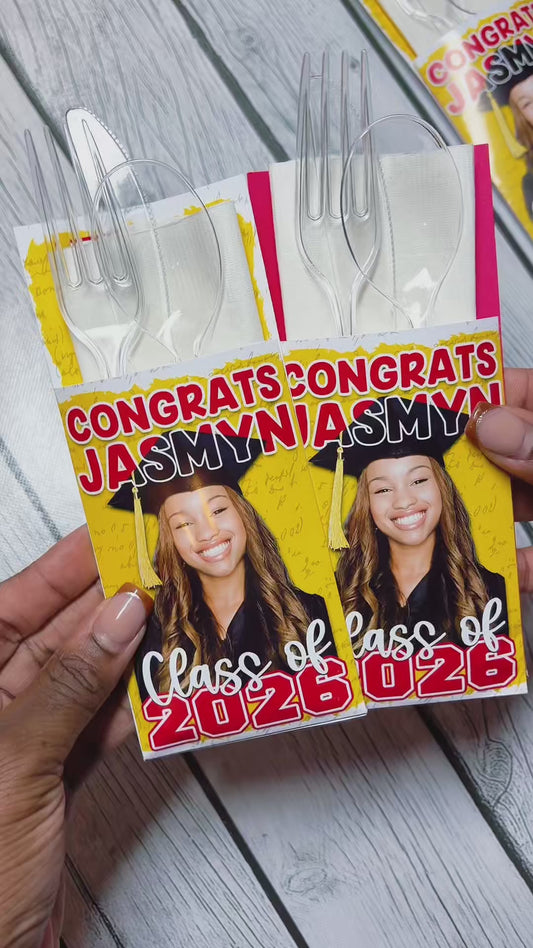 Graduation Utensil Holder
