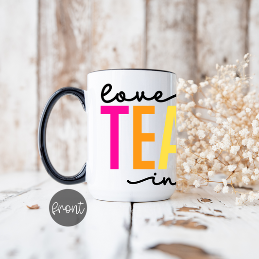 Love, Teach, Inspire Mug