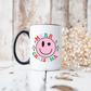 Merry Christmas Smiley Face Mug