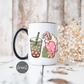 Pink Christmas Coffee Mug