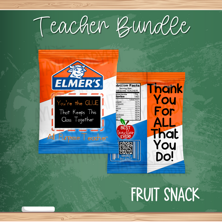 Teacher Favor Bundle