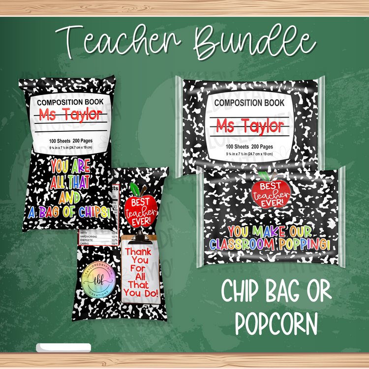 Teacher Favor Bundle