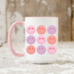 Heart Eyes, Smiley Faces Mug
