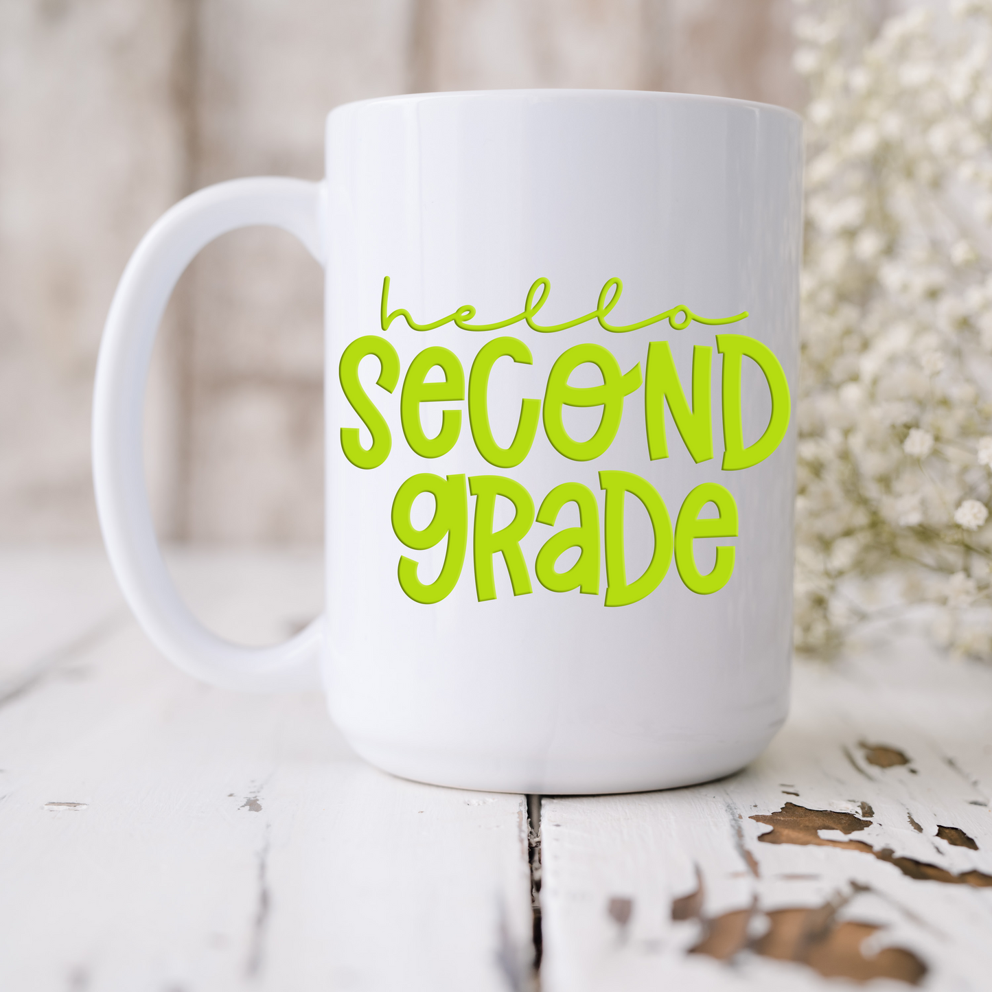 Custom Hello [Grade] Mug