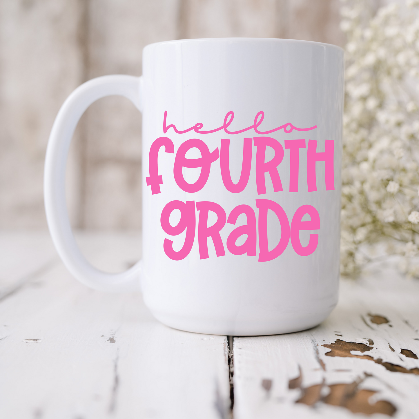 Custom Hello [Grade] Mug