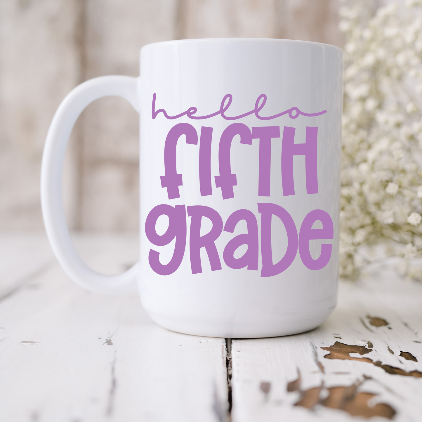 Custom Hello [Grade] Mug