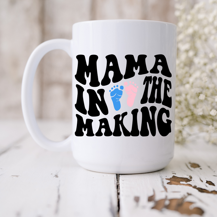 Custom Mama In The Making Mug