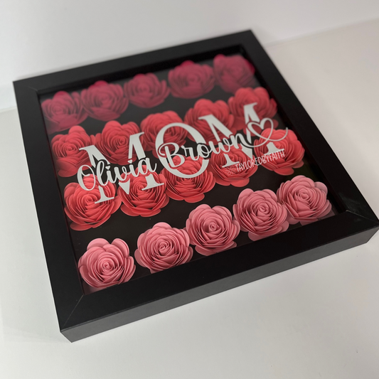 Floral  Shadowbox