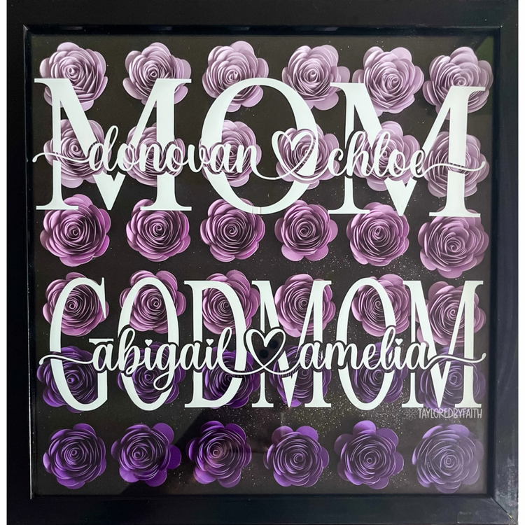 Floral  Shadowbox